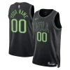 Fascinante New Orleans Pelicans Nike Unisex 2023/24 Custom Swingman Jersey Black City Edition