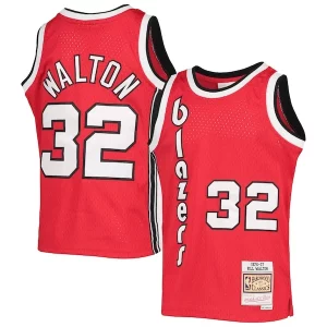 Trendy Moderno Bill Walton Portland Trail Blazers Youth 1976/77 Hardwood Classics Swingman Jersey Black