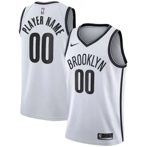 Resistente Brooklyn Nets Nike 2020/21 Swingman Custom Jersey Association Edition White
