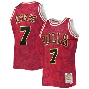 Delizioso Stupendo Robusto Toni Kukoc Chicago Bulls Hardwood Classics 1997/98 Lunar New Year Swingman Jersey Red