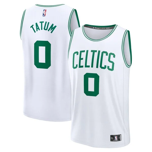 Trendy Elegante Jayson Tatum Boston Celtics Fast Break Replica Player Jersey Association Edition White