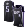 Carino Fantastico De'Aaron Fox Sacramento Kings Nike Unisex Swingman Jersey Association Edition Black