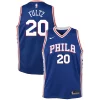 Moderno Markelle Fultz Philadelphia 76ers Nike Youth Swingman Jersey Blue Icon Edition