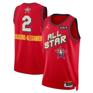Comodo Moderno Classico Shai Gilgeous Alexander Nike Unisex 2025 NBA All Star Game Swingman Player Jersey Red