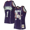 Cool Comodo Tracy McGrady Toronto Raptors 1998/99 Hardwood Classics NBA 75th Anniversary Diamond Swingman Jersey Purple