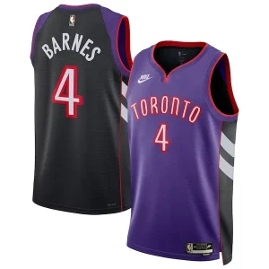 Eccezionale Ottimo Meraviglioso Scottie Barnes Toronto Raptors Nike Unisex 2024/25 Swingman Jersey Purple Classic Edition