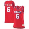 Duraturo Julius Erving Philadelphia 76ers Women's 1982/83 Hardwood Classics Swingman Jersey Red