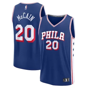 Comodo Versatile Jared McCain Philadelphia 76ers 2024 NBA Draft Fast Break Player Jersey Icon Edition Royal
