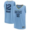 Splendido Cool Ja Morant Memphis Grizzlies Youth Fast Break Replica Player Jersey Statement Edition Light Blue