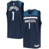 Raffinato Splendido Anthony Edwards Minnesota Timberwolves Nike Youth 2020/21 Swingman Jersey Icon Edition Navy