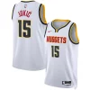Prestigioso Splendido Versatile Nikola Jokic Denver Nuggets Nike Unisex Swingman Jersey Association Edition White/Navy