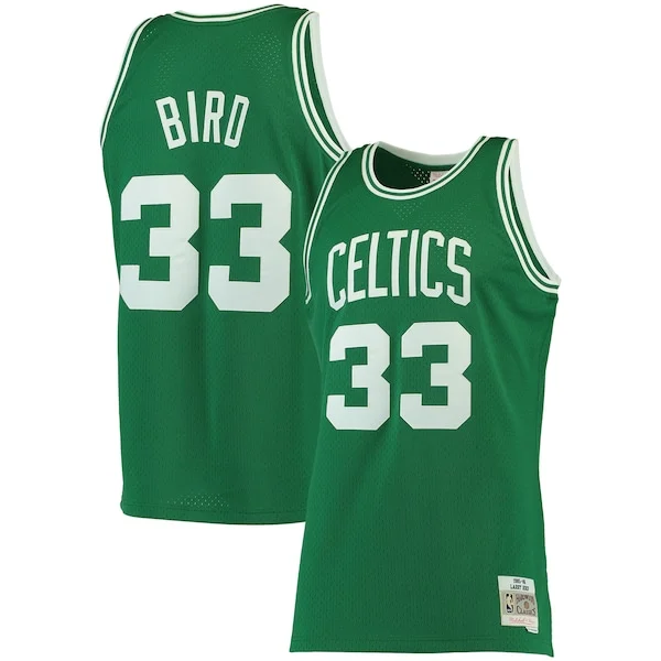 Delizioso Fascinante Larry Bird Boston Celtics 1985/86 Big & Tall Hardwood Classics Swingman Jersey Kelly Green