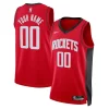 Attraente Houston Rockets Nike Unisex Swingman Custom Jersey Red Icon Edition