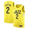 Versatile Collin Sexton Utah Jazz Nike Unisex Swingman Jersey Icon Edition Gold