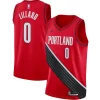 Moderno Classico Damian Lillard Portland Trail Blazers Jordan Brand 2020/21 Swingman Jersey Statement Edition Red