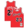 Accattivante Resistente Michael Jordan Chicago Bulls Toddler Hardwood Classics 1984/85 Authentic Swingman Jersey Red