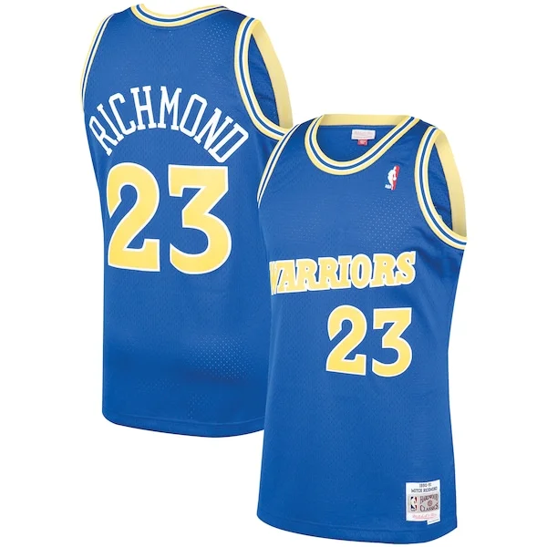 Versatile Incantevole Mitch Richmond Golden State Warriors 1990/91 Hardwood Classics Swingman Jersey Royal