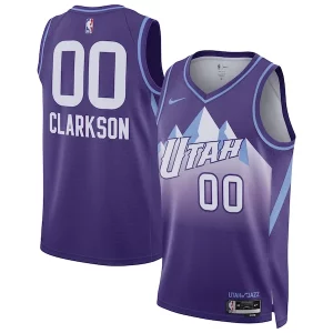 Attraente Splendido Jordan Clarkson Utah Jazz Nike Unisex 2024/25 Swingman Player Jersey City Edition Purple