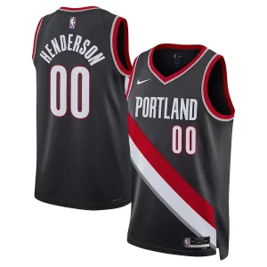 Delizioso Scoot Henderson Portland Trail Blazers Nike Unisex 2023 NBA Draft Swingman Jersey Icon Edition Black