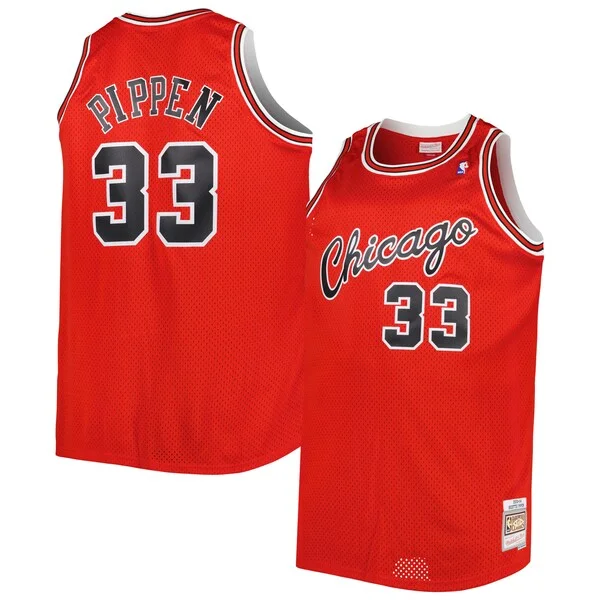 Fascinante Pratico Scottie Pippen Chicago Bulls Big & Tall Hardwood Classics 2003/04 Swingman Jersey Red