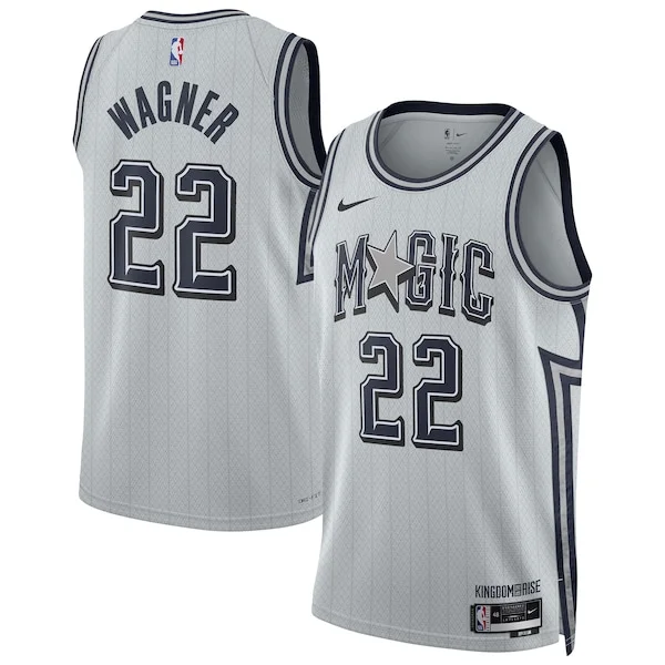 Raffinato Franz Wagner Orlando Magic Nike Unisex 2024/25 Swingman Player Jersey City Edition Silver
