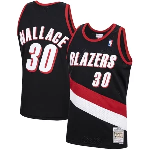 Gorgeous Duraturo Trendy Rasheed Wallace Portland Trail Blazers 1999/00 Hardwood Classics Swingman Jersey Black