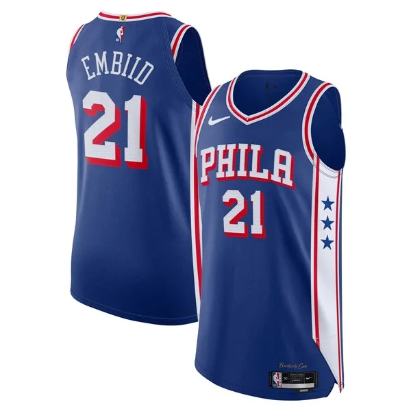 Incantevole Sofisticato Robusto Joel Embiid Philadelphia 76ers Nike Authentic Jersey Association Edition Royal