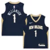 Elegante Fascinante Zion Williamson New Orleans Pelicans Nike Preschool Replica Jersey Icon Edition Navy