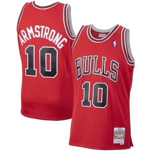 Meraviglioso Stupendo Ottimo B. J. Armstrong Chicago Bulls 2001/02 Hardwood Classics Swingman Jersey Red