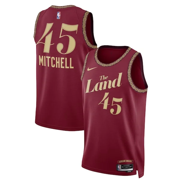Stupendo Donovan Mitchell Cleveland Cavaliers Nike Unisex 2023/24 Swingman Jersey Wine City Edition