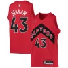 Carino Pascal Siakam Toronto Raptors Nike Youth 2021/22 Diamond Swingman Jersey Icon Edition Red