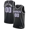 Stupendo Sacramento Kings Nike Swingman Custom Jersey Black Statement Edition