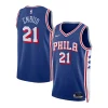 Fantastico Joel Embiid Philadelphia 76ers Nike Unisex Swingman Jersey Association Edition Royal