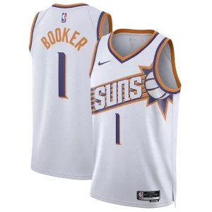 Bellissimo Trendy Devin Booker Phoenix Suns Nike Unisex Swingman Jersey Association Edition White