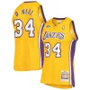 Moderno Duraturo Shaquille O'Neal Los Angeles Lakers 2000 NBA Finals Hardwood Classics Authentic Jersey Gold