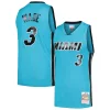 Delizioso Robusto Comodo Dwyane Wade Miami Heat Hardwood Classics 2005/06 Tropical Swingman Jersey Blue