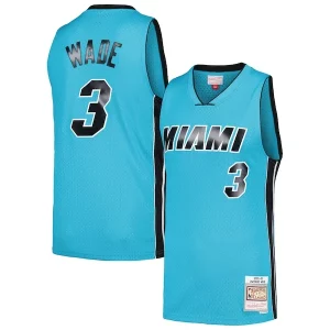 Delizioso Robusto Comodo Dwyane Wade Miami Heat Hardwood Classics 2005/06 Tropical Swingman Jersey Blue