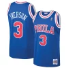 Eccezionale Carino Resistente Allen Iverson Philadelphia 76ers 1996/97 Hardwood Classics Throwback Swingman Jersey Royal