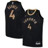 Raffinato Ottimo Accattivante Scottie Barnes Toronto Raptors Nike Youth 2022/23 Swingman Jersey City Edition Black