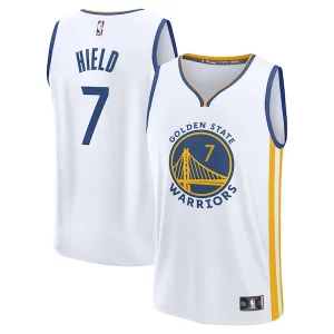 Magnifico Buddy Hield Golden State Warriors Fast Break Replica Player Jersey Association Edition White