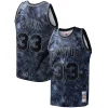 Raffinato Comodo Patrick Ewing New York Knicks Hardwood Classics 1991/92 Tie Dye Swingman Jersey Black