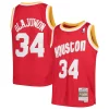 Incantevole Gorgeous Hakeem Olajuwon Houston Rockets Youth Swingman Throwback Jersey Red