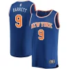 Resistente Meraviglioso Pratico RJ Barrett New York Knicks Replica Fast Break Jersey Blue Icon Edition