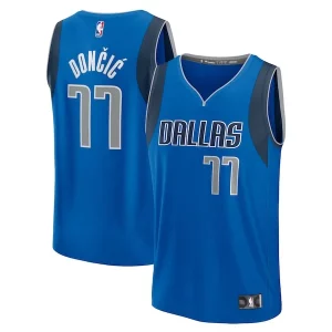 Duraturo Luka Dončić Dallas Mavericks Youth Fast Break Replica Player Jersey Icon Edition Blue