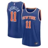 Eccezionale Classico Moderno Jalen Brunson New York Knicks Youth Fast Break Replica Player Jersey Icon Edition Blue