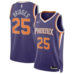 Ottimo Mikal Bridges Phoenix Suns Nike Unisex Swingman Jersey Icon Edition Purple/White