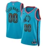 Splendido Cool Phoenix Suns Nike Unisex 2022/23 Swingman Custom Jersey City Edition Turquoise