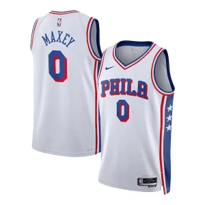 Meraviglioso Tyrese Maxey Philadelphia 76ers Nike Unisex Swingman Jersey Association Edition White