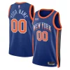Resistente New York Knicks Nike Unisex 2023/24 Custom Swingman Jersey Blue City Edition