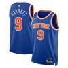 Incantevole Fantastico RJ Barrett New York Knicks Nike Unisex Swingman Jersey Icon Edition Blue